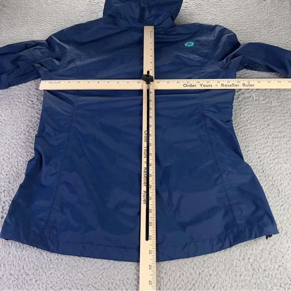 Marmot PreCip Rain Jacket Womens Small Full Zip Hooded Waterproof Outdoors - Picture 11 of 11